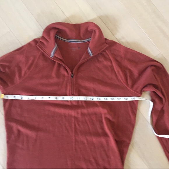 Smartwool NTS midweight zip top base layer Sweater - Picture 3 of 7